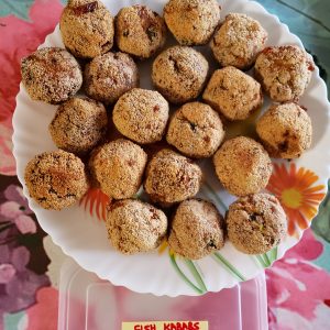 Fish cutlets (3) / Fish kababs (10)