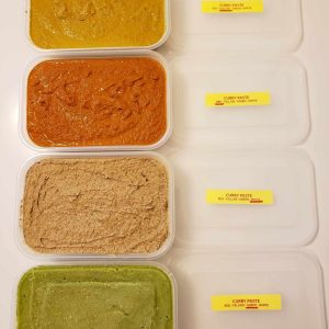 Ready-to-use Curry paste - Red / Yellow / Green / White (1 lb)
