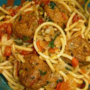 Spaghetti & meatballs