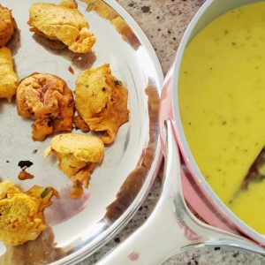 Kadhi pakora / Veg kofta curry